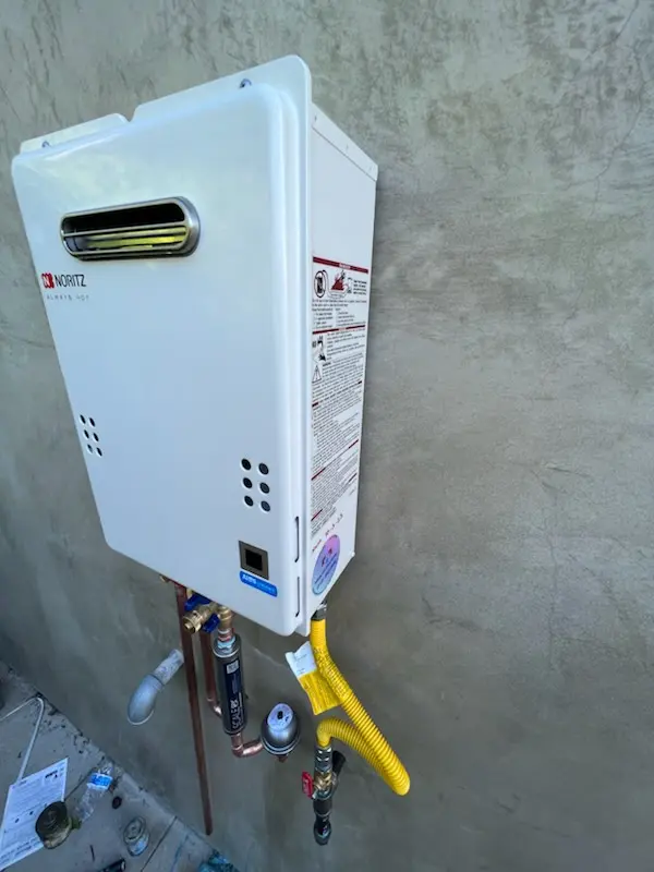 Tankless water heater installation for Broad Lane homes
